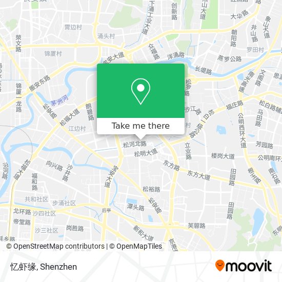 忆虾缘 map
