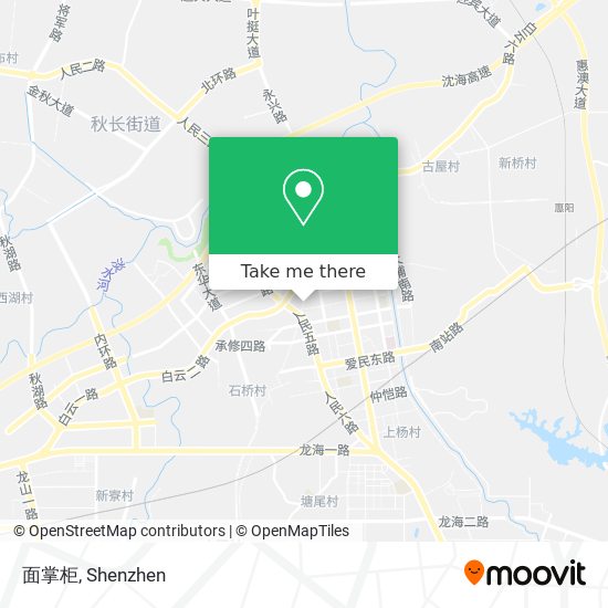 面掌柜 map