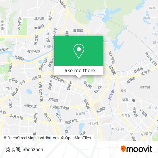 霓裳阁 map