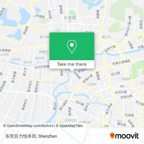 东莞百力恒丰田 map
