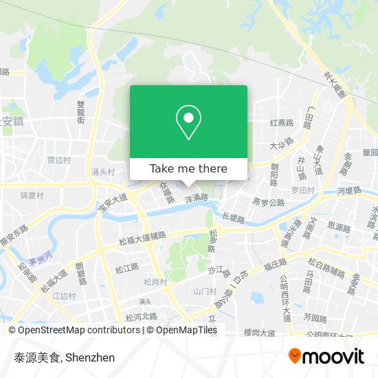 泰源美食 map