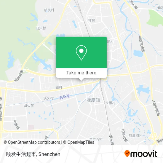 顺发生活超市 map