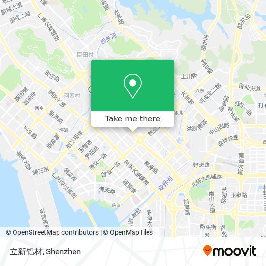 立新铝材 map