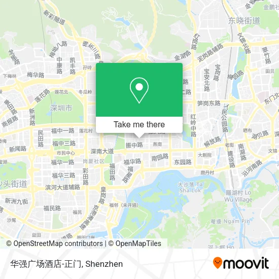 华强广场酒店-正门 map