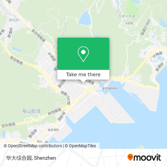 华大综合园 map