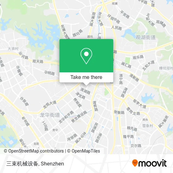 三束机械设备 map