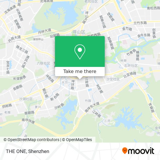 THE ONE map