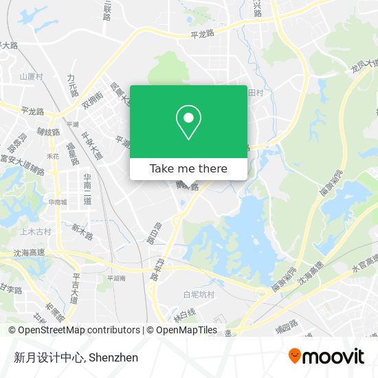 新月设计中心 map