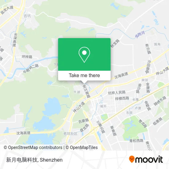 新月电脑科技 map