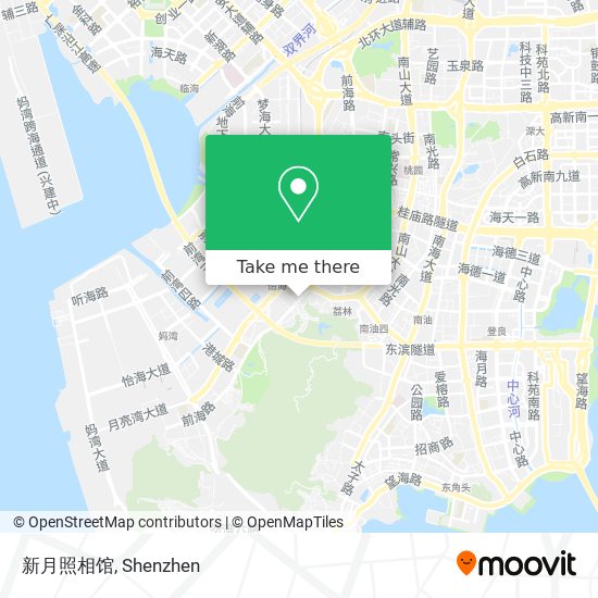 新月照相馆 map