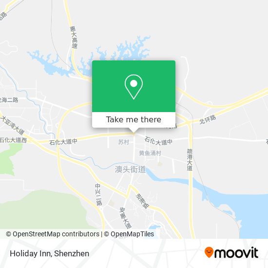 Holiday Inn map