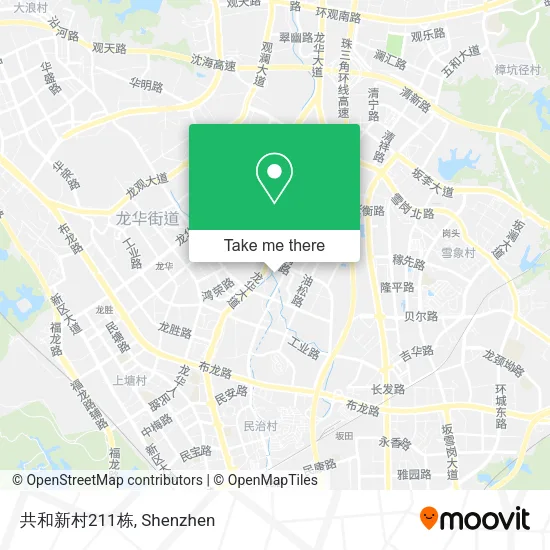 共和新村211栋 map