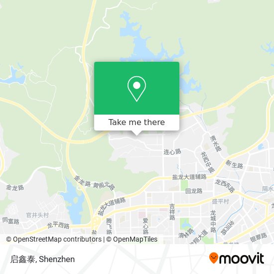 启鑫泰 map