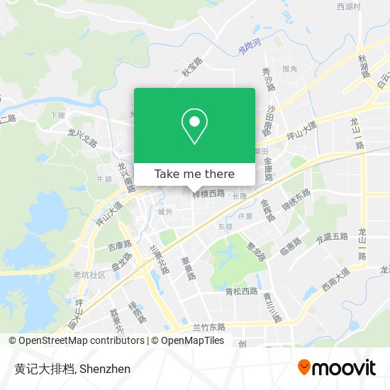 黄记大排档 map
