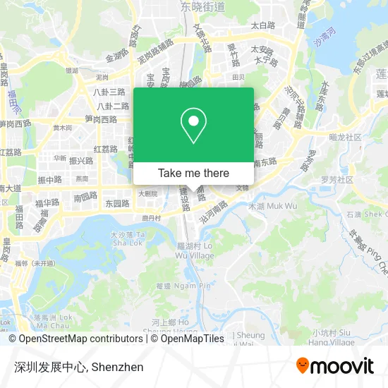 深圳发展中心 map
