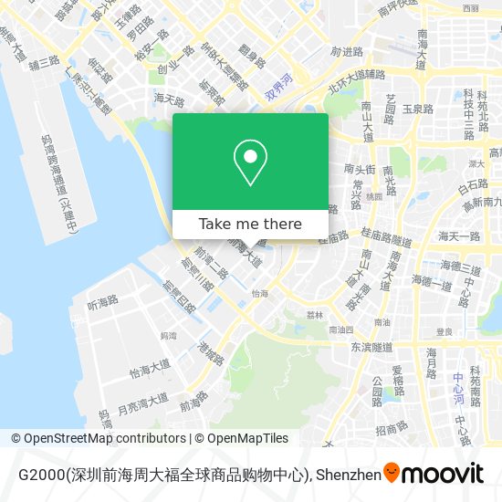 G2000(深圳前海周大福全球商品购物中心) map