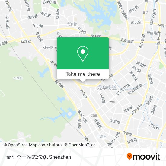 金车会一站式汽修 map