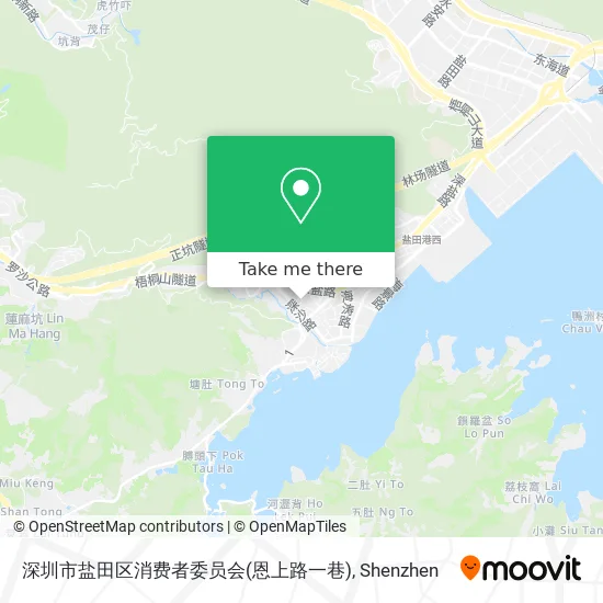 深圳市盐田区消费者委员会(恩上路一巷) map