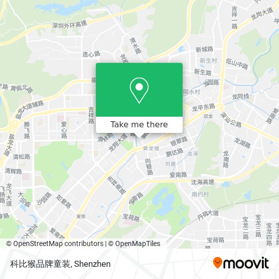 科比猴品牌童装 map