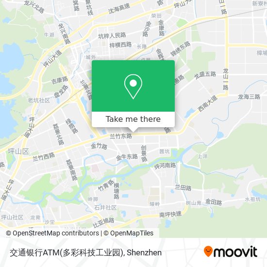 交通银行ATM(多彩科技工业园) map