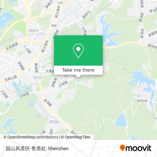 园山风景区-售票处 map