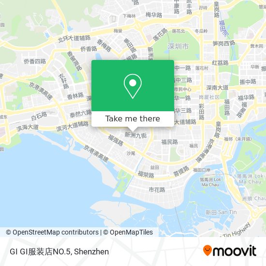 GI GI服装店NO.5 map
