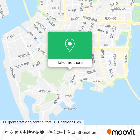 招商局历史博物馆地上停车场-出入口 map