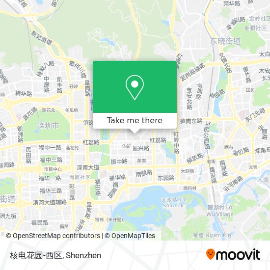 核电花园-西区 map