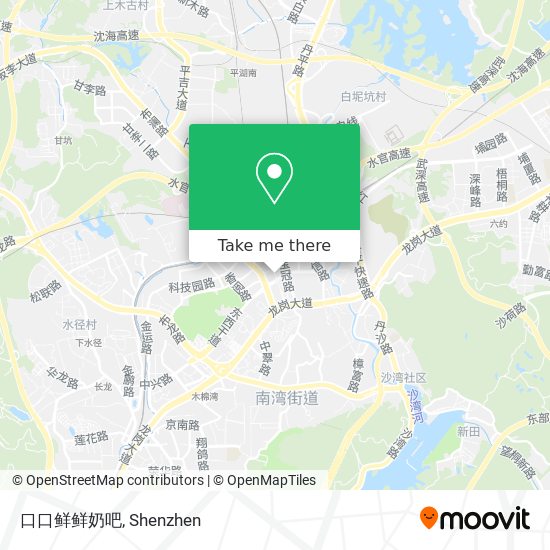 口口鲜鲜奶吧 map