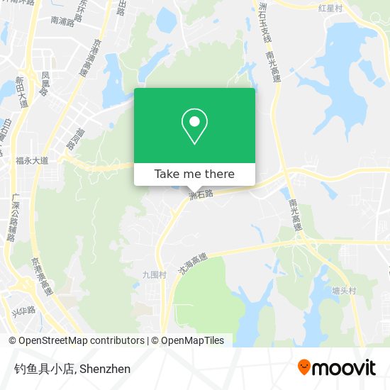 钓鱼具小店 map