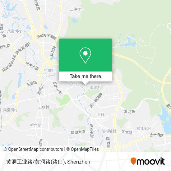 黄洞工业路/黄洞路(路口) map