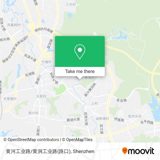 黄河工业路/黄洞工业路(路口) map