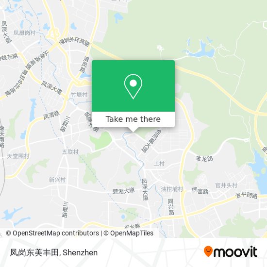 凤岗东美丰田 map