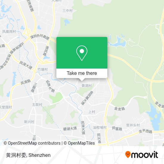 黄洞村委 map