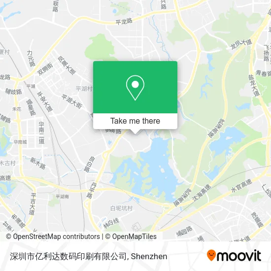 深圳市亿利达数码印刷有限公司 map
