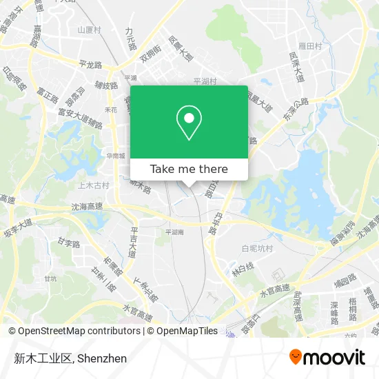 新木工业区 map
