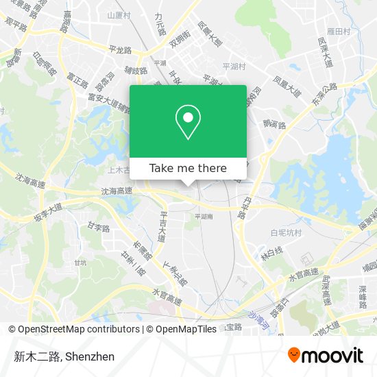 新木二路 map