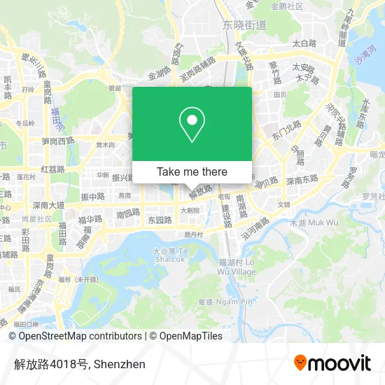 解放路4018号 map