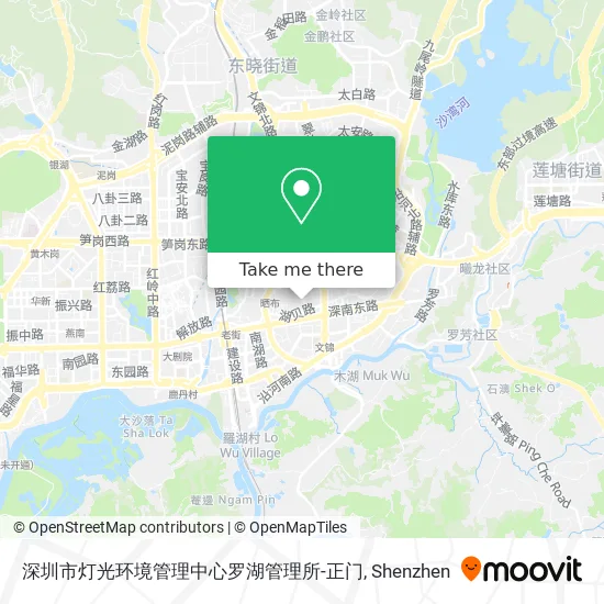 深圳市灯光环境管理中心罗湖管理所-正门 map