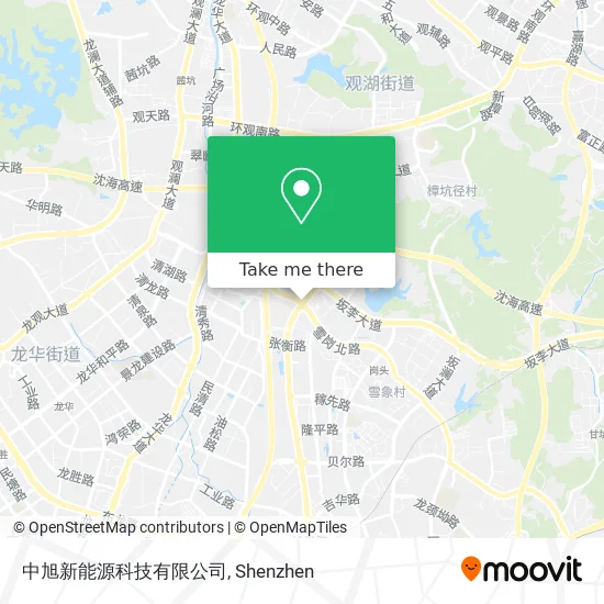 中旭新能源科技有限公司 map