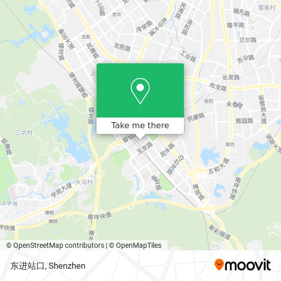 东进站口 map