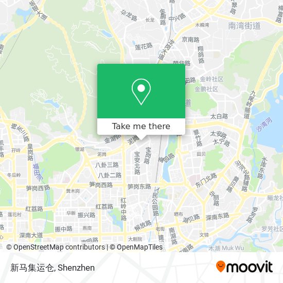 新马集运仓 map
