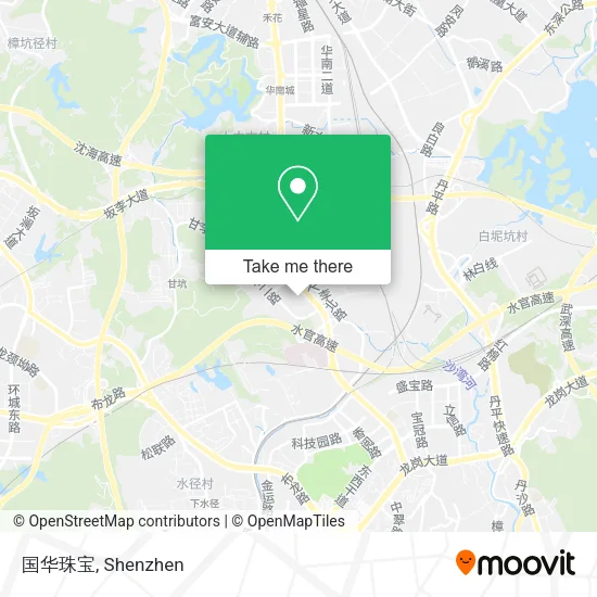 国华珠宝 map