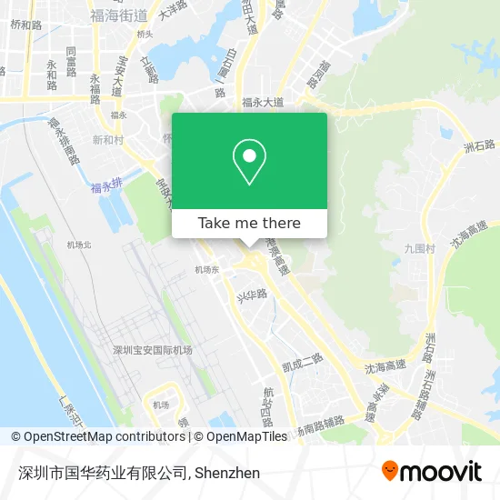 深圳市国华药业有限公司 map
