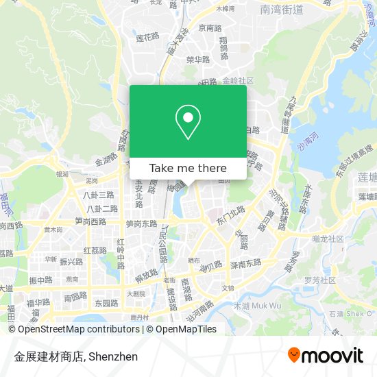 金展建材商店 map