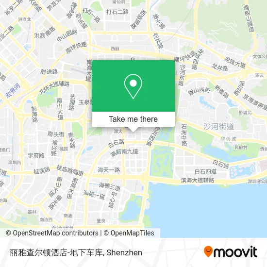 丽雅查尔顿酒店-地下车库 map