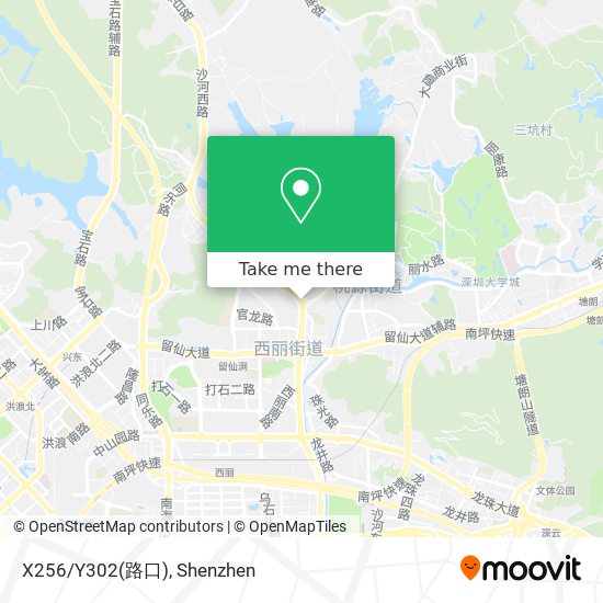 X256/Y302(路口) map