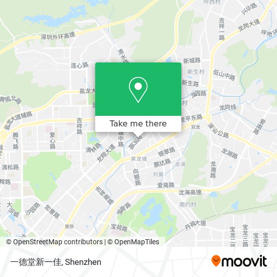 一德堂新一佳 map