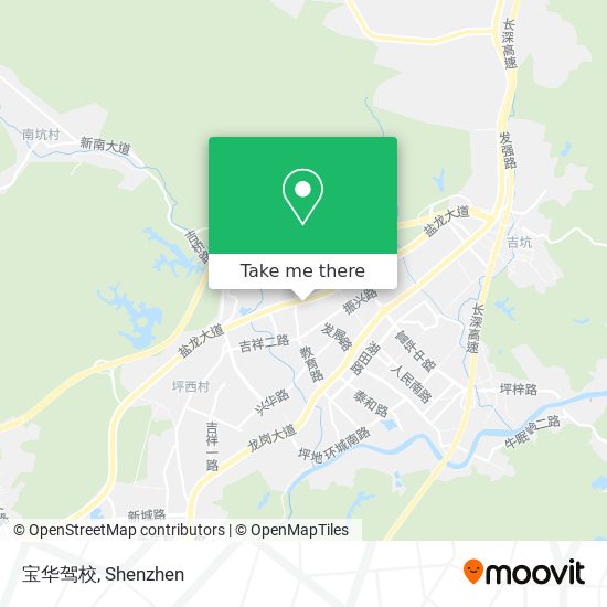 宝华驾校 map