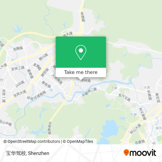 宝华驾校 map